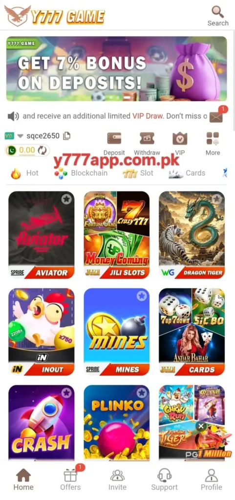 Y777 Game Download